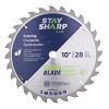 10&quot; x 28 Teeth Framing Green Blade   Saw Blade Recyclable 