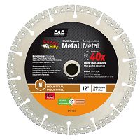 12&quot; x  Teeth Metal Cutting Razor Back&reg; Diamond Blade  Industrial Saw Blade Recyclable Exchangeable