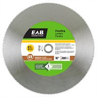 10" x 200 Teeth Finishing Panelling   Saw Blade Recyclable Exchangeable