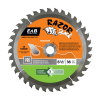 Hoja de Sierra de Carburo Razor Back® 6 1/2" x 36 Dientes -  Profesional - Intercambiable