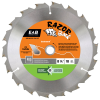 Hoja de Sierra de Carburo Razor Back® 8 1/4" x 18 Dientes - Profesional - Intercambiable