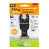 1 3/8&quot; Flush Cut (Wood & Metal) Titanium   Professional Oscillating Accessory Recyclable Exchangeable