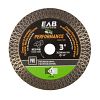 Lame diamanté maillé pour porcelaine 3" - Professionnel - échangeable