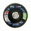 Disco de láminas de metal X-Lock 4 1/2" x 120 granos x 7/8" (Tipo 27) - Profesional