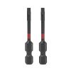 2&quot; x T15 Torsion Impact Torx (2 Pack) Professional Screwdriver Bit Recyclable 