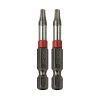 2&quot; x T15 Impact Torx (2 Pack) Industrial Screwdriver Bit Recyclable 