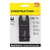 1 3/8&quot; Flush Cut (Wood) HCS (5 Pack)   Oscillating Accessory Recyclable 
