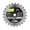 7 1/4" x 24 Teeth Framing Flip Blade  Professional Saw Blade Recyclable Exchangeable