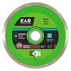 4 1/2" Continuous Rim Glass Green  Diamond Blade Recyclable Exchangeable