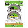 10&quot; x 28 & 60 Teeth Framing Combo (2 Pc Multipack)  Saw Blade Recyclable Exchangeable