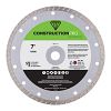 Hoja de Diamante Turbo 7" Construction Pro - Intercambiable