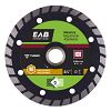 4 1/2&quot; Turbo Rim Concrete Black Industrial Diamond Blade Recyclable Exchangeable