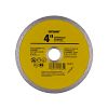 4&quot; Continuous Rim Ceramic Tile Yellow  Diamond Blade Recyclable 