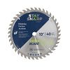 10" x 40 Teeth Finishing Green Blade   Saw Blade Recyclable 