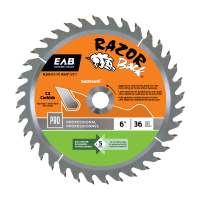 6&quot; x 36 Teeth Finishing Razor Back&reg;  Professional Saw Blade Recyclable Exchangeable