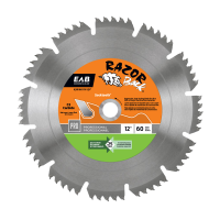 Hoja de Sierra de Carburo Razor Back® 12" x 60 Dientes - Profesional - Intercambiable