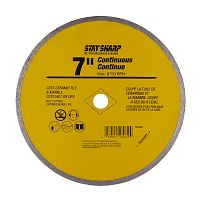 Lame diamantée continue 7" Série Jaune - recyclable