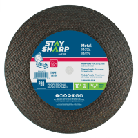 10&quot; x 3/32&quot;   Metal Cutting Flat Wheel Type 1  Professional Abrasive  