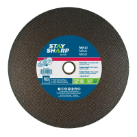 12&quot; x 1/8&quot;   Metal Cutting Flat Wheel Type 1  Professional Abrasive  