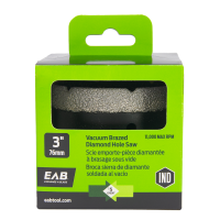 Broca sierra de diamante soldada al vacío Industrial 3"