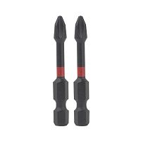  x PH #2  Torsion Impact Phillips (2 Pack) Professional Screwdriver Bit Recyclable 