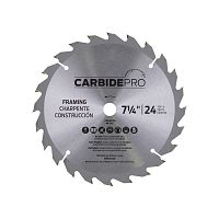 Hoja de Sierra Carbide Pro 7" x 24 Dientes - Reciclable