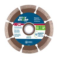 4&quot; Segmented Rim Concrete Bronze  Diamond Blade Recyclable 