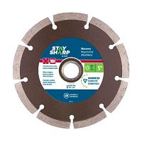 5&quot; Segmented Rim Concrete Bronze  Diamond Blade Recyclable 