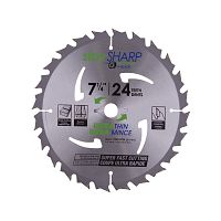 7 1/4" x 24 Teeth Framing Ultra Thin   Saw Blade Recyclable 