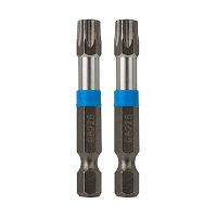 2&quot; x T40 Impact Torx (2 Pack) Industrial Screwdriver Bit Recyclable 