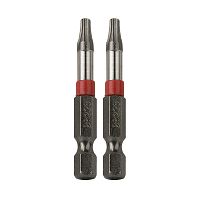 2&quot; x T15 Impact Torx (2 Pack) Industrial Screwdriver Bit Recyclable 
