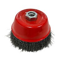 Brosse coupe à fils ondulés 5" x 5/8"-11mm