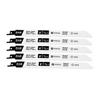 8&quot; x 10/14 tpi Bimetal (5 Pack) Professional Reciprocating Blade Recyclable Exchangeable