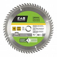 7 1/4" x 60 Teeth Finishing Cabinetry  Professional Saw Blade Recyclable Exchangeable