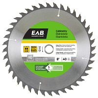 8" x 40 Teeth Finishing Cabinetry  Professional Saw Blade Recyclable Exchangeable