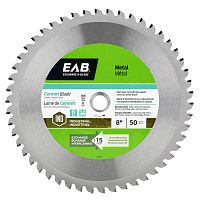 8" x 50 Teeth Metal Cutting Cermet  Industrial Saw Blade Recyclable Exchangeable