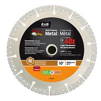 10&quot; x  Teeth Metal Cutting Razor Back&reg; Diamond Blade  Industrial Saw Blade Recyclable Exchangeable