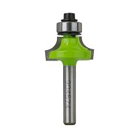 1/4&quot; x 1/4&quot; Shank Decorative Corner Round Professional Router Bit Recyclable Exchangeable