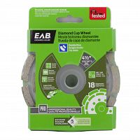 4 1/2&quot; Grinding & Finishing Specialty Cup Wheel Segmented Double Row  Professional Abrasive  Exchangeable