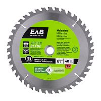 6 1/2&quot; x 40 Teeth Finishing Green Blade Melamine   Saw Blade Recyclable Exchangeable