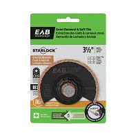 3 1/2" Bimetal Grout & Tile - Starlock Industrial Oscillating Accessory - Exchangeable