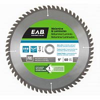 9" x 60 Teeth Finishing Melamine  Professional Saw Blade Recyclable Exchangeable