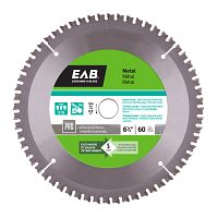 6 1/2" x 60 Teeth Metal Cutting  Professional Saw Blade Recyclable Exchangeable