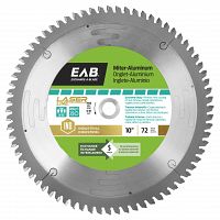 10" x 72 Teeth Metal Cutting LaserLine&reg; Miter Aluminum  Industrial Saw Blade Recyclable Exchangeable