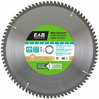 12" x 80 Teeth Metal Cutting Miter Aluminum  Industrial Saw Blade Recyclable Exchangeable