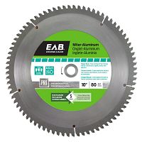10" x 80 Teeth Metal Cutting Miter Aluminum  Professional Saw Blade Recyclable Exchangeable
