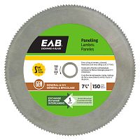 7 1/4" x 150 Teeth Finishing Panelling   Saw Blade Recyclable Exchangeable