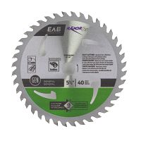 5 1/2" x 40 Teeth Finishing Razor Thin&reg;   Saw Blade Recyclable Exchangeable