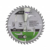 6 1/2" x 40 Teeth Finishing Razor Thin&reg;   Saw Blade Recyclable Exchangeable