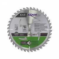 7 1/4" x 40 Teeth Finishing Razor Thin&reg;   Saw Blade Recyclable Exchangeable